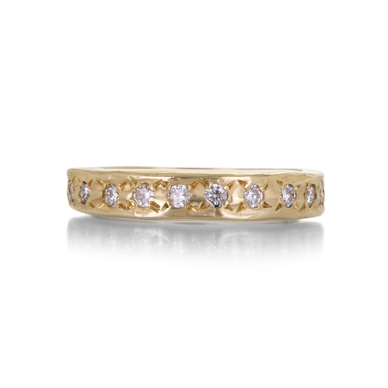 Robin Haley 14k Yellow Gold Organic Diamond Band | Quadrum Gallery