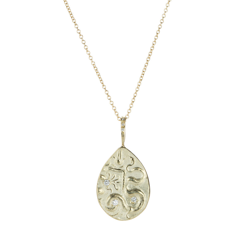 Robin Haley Hamsa and The Snake Artifact Pendant Necklace | Quadrum Gallery