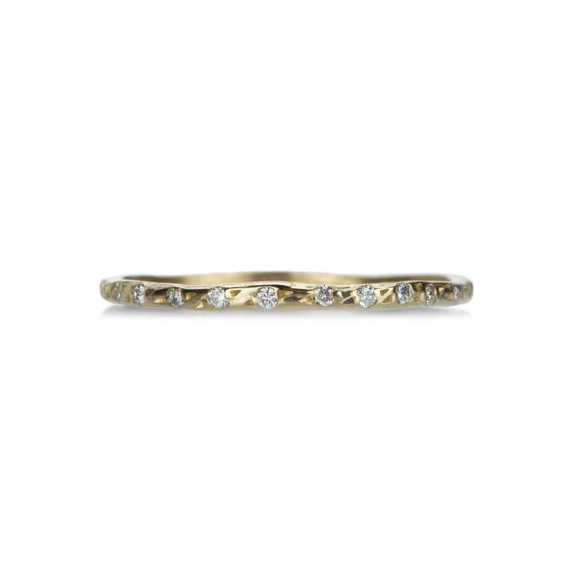 Robin Haley Delicate Organic Diamond Band | Quadrum Gallery