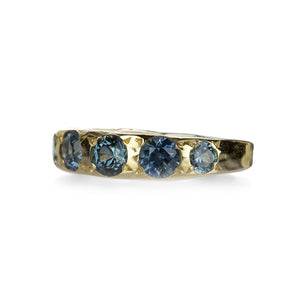 Robin Haley Five Montana Sapphire Ring | Quadrum Gallery