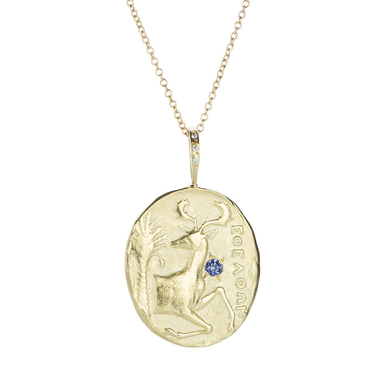 Robin Haley Stag Reverence Pendant Necklace | Quadrum Gallery