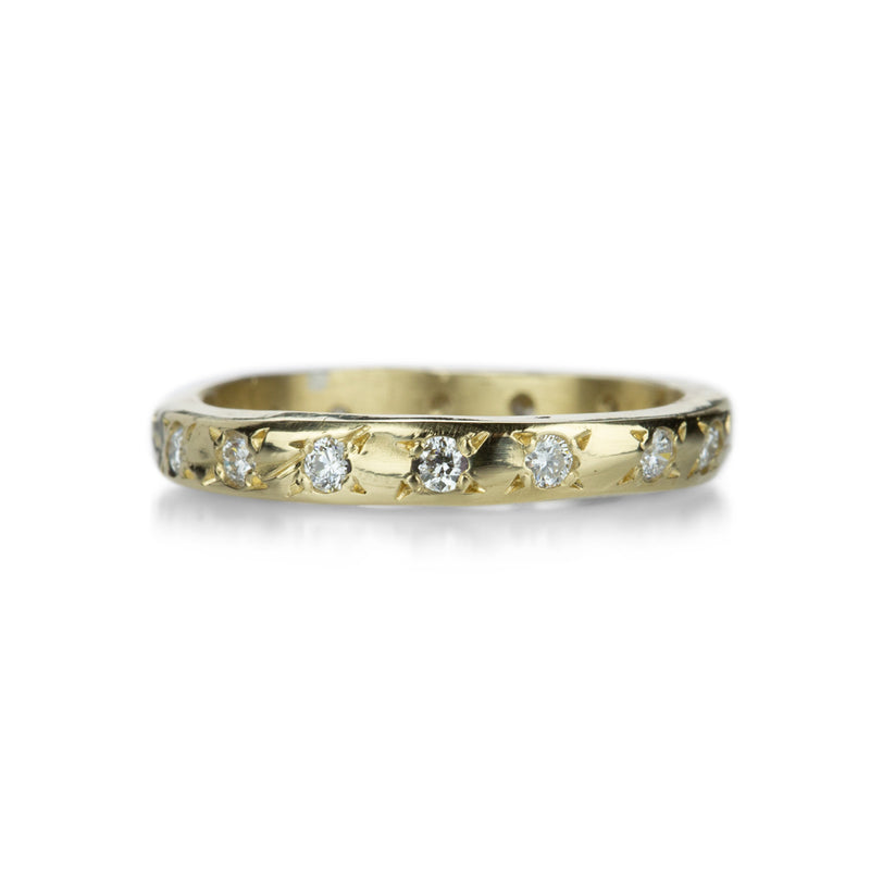 Robin Haley 14k Organic Diamond Band | Quadrum Gallery