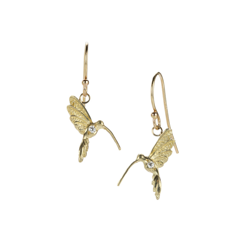 Robin Haley Hummingbird Drop Earrings | Quadrum Gallery