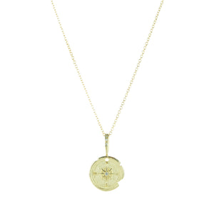 Robin Haley Small Compass Pendant Necklace | Quadrum Gallery