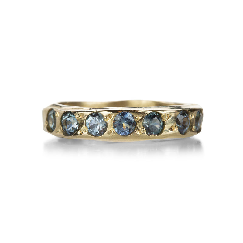 Robin Haley 14k Montana Sapphire Ring | Quadrum Gallery