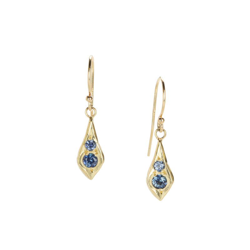 Robin Haley Montana Sapphire Teardrop Drop Earrings | Quadrum Gallery