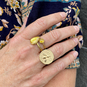 Robin Haley Bee Artifact Ring | Quadrum Gallery