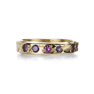 Robin Haley Multicolored Montana Sapphire Band | Quadrum Gallery