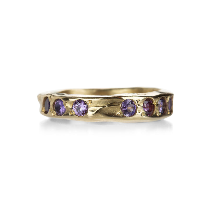 Robin Haley Multicolored Montana Sapphire Band | Quadrum Gallery