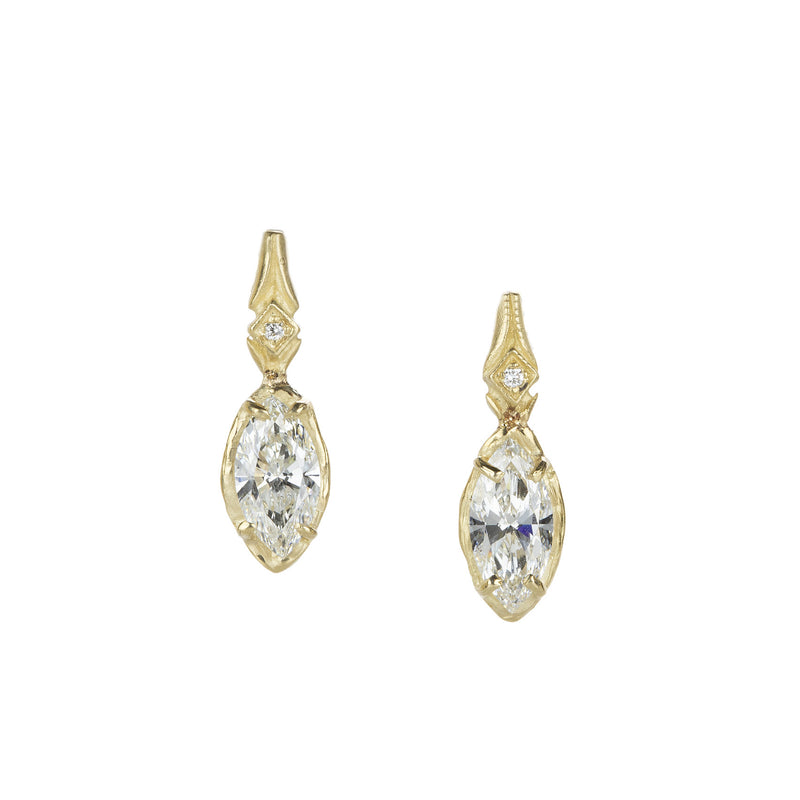 Robin Haley Marquise Lab Grown Diamond Grace Studs | Quadrum Gallery