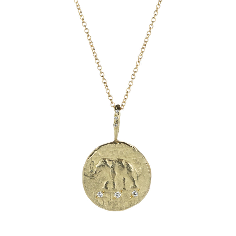 Robin Haley Elephant Artifact Pendant Necklace | Quadrum Gallery