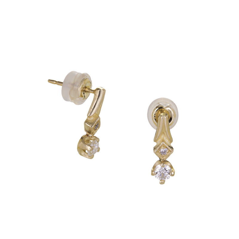 Robin Haley 3mm Diamond Grace Earrings | Quadrum Gallery