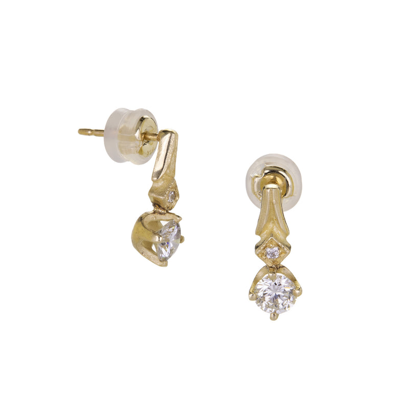 Robin Haley 4mm Diamond Grace Studs | Quadrum Gallery