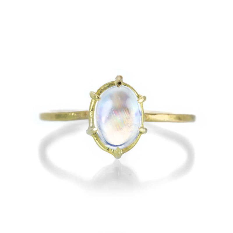 Rosanne Pugliese Rainbow Moonstone Mini Gem Ring | Quadrum Gallery