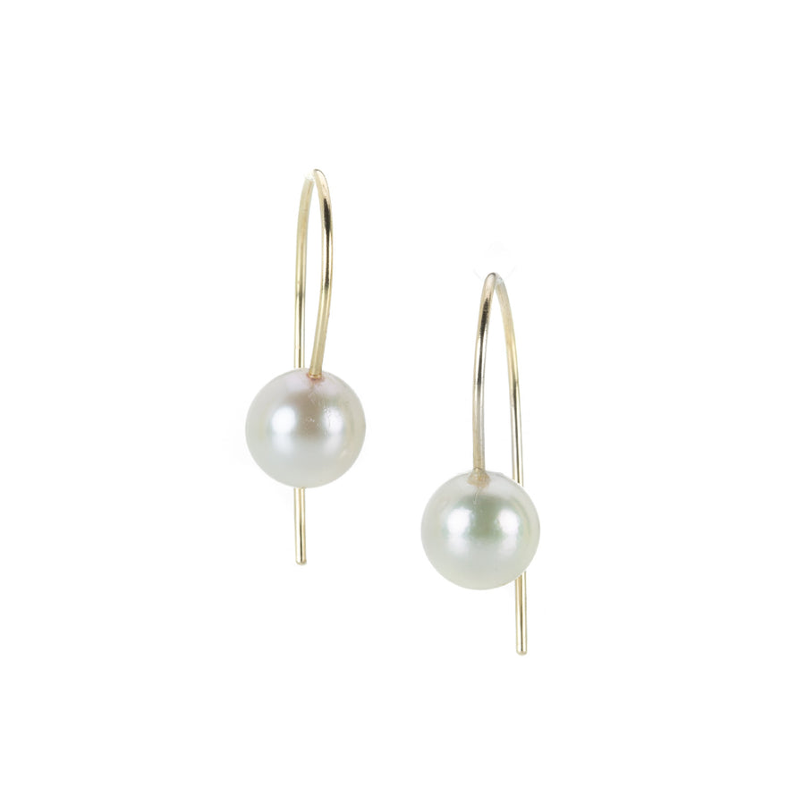 Rosanne Pugliese Akoya Cream Pearl Earrings | Quadrum Gallery