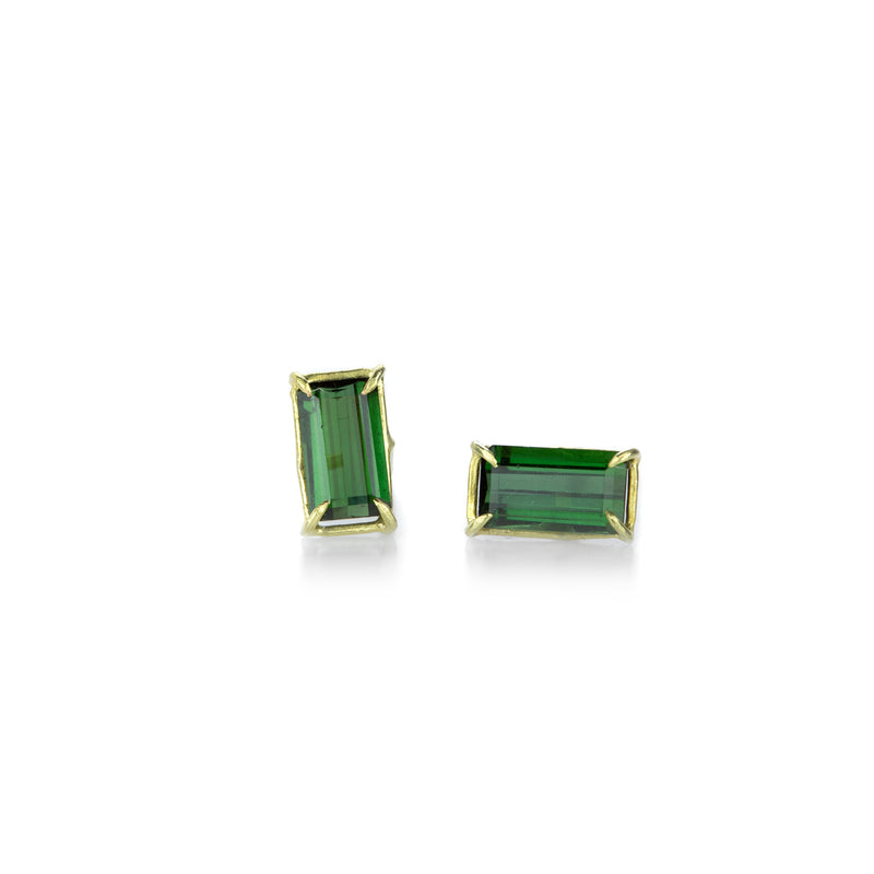 Rosanne Pugliese 18k Green Tourmaline Studs | Quadrum Gallery