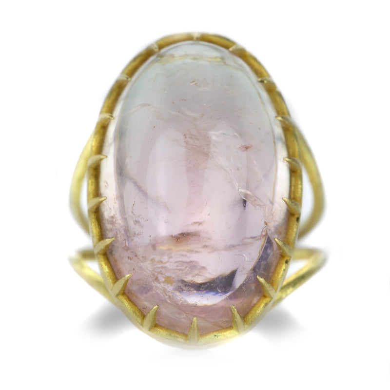 Rosanne Pugliese Morganite Cabochon Ring | Quadrum Gallery