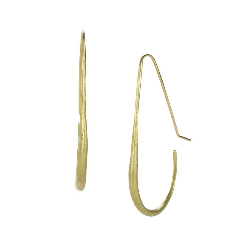 Rosanne Pugliese Gold Vintage Hoop Earrings | Quadrum Gallery