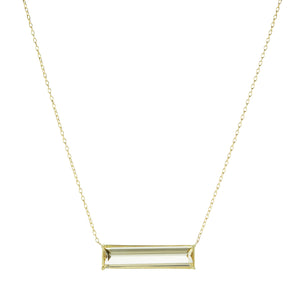 Rosanne Pugliese Citrine Bar Necklace | Quadrum Gallery