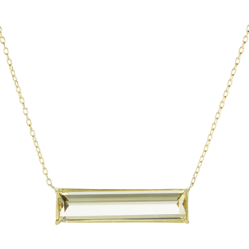 Rosanne Pugliese Citrine Bar Necklace | Quadrum Gallery