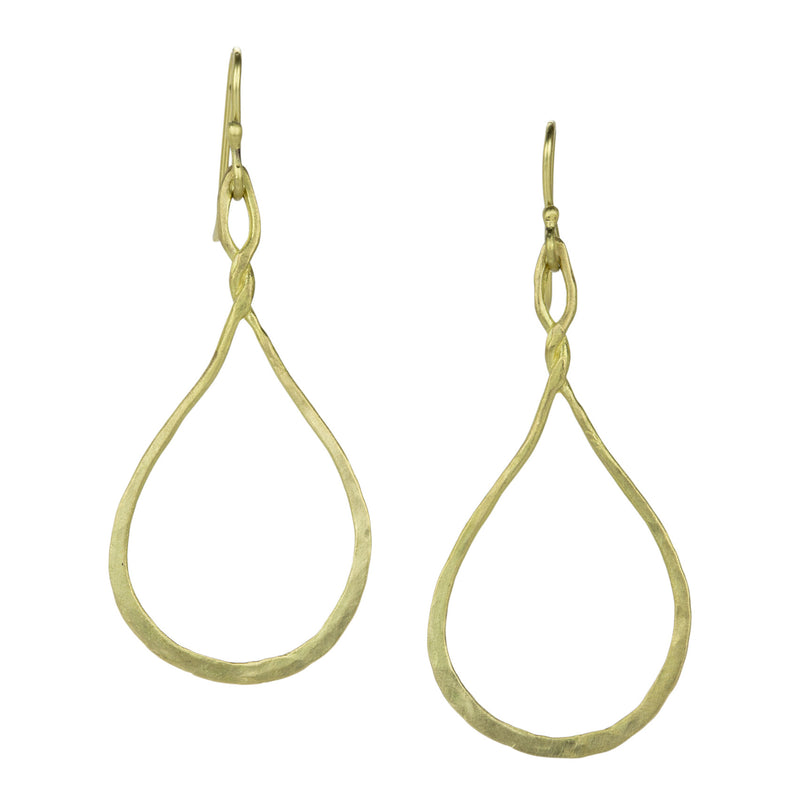 Rosanne Pugliese Twisted Teardrop Hoops | Quadrum Gallery