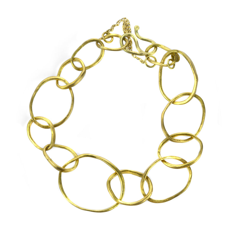 Rosanne Pugliese 22k Link Petal Bracelet | Quadrum Gallery