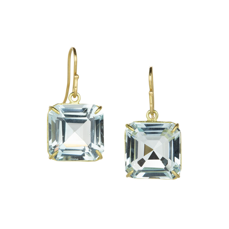 Rosanne Pugliese 18k Pale Blue Topaz Earrings | Quadrum Gallery