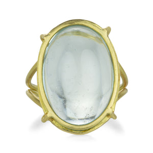 Rosanne Pugliese 18k Pale Aquamarine Ring | Quadrum Gallery