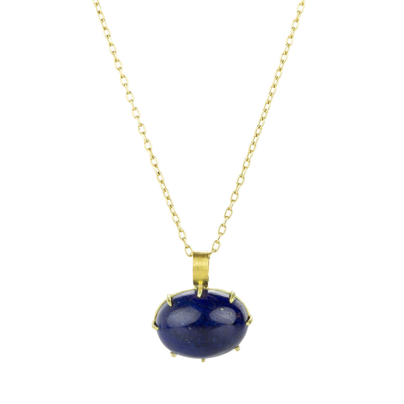 Rosanne Pugliese 18k Lapis Cabochon Pendant (Pendant Only) | Quadrum Gallery