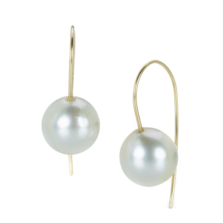 Rosanne Pugliese Cream Akoya Pearl Earrings | Quadrum Gallery