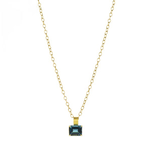 Rosanne Pugliese Small London Blue Topaz Pendant (Pendant Only) | Quadrum Gallery