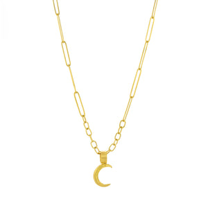 Rosanne Pugliese 22k Crescent Moon Charm (Charm Only) | Quadrum Gallery