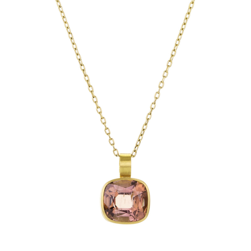 Rosanne Pugliese Faceted Sunset Tourmaline Pendant (Pendant Only) | Quadrum Gallery
