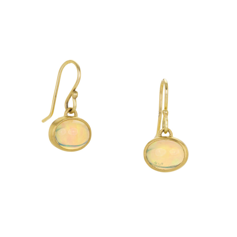 Rosanne Pugliese Oval Opal Drop Earrings | Quadrum Gallery