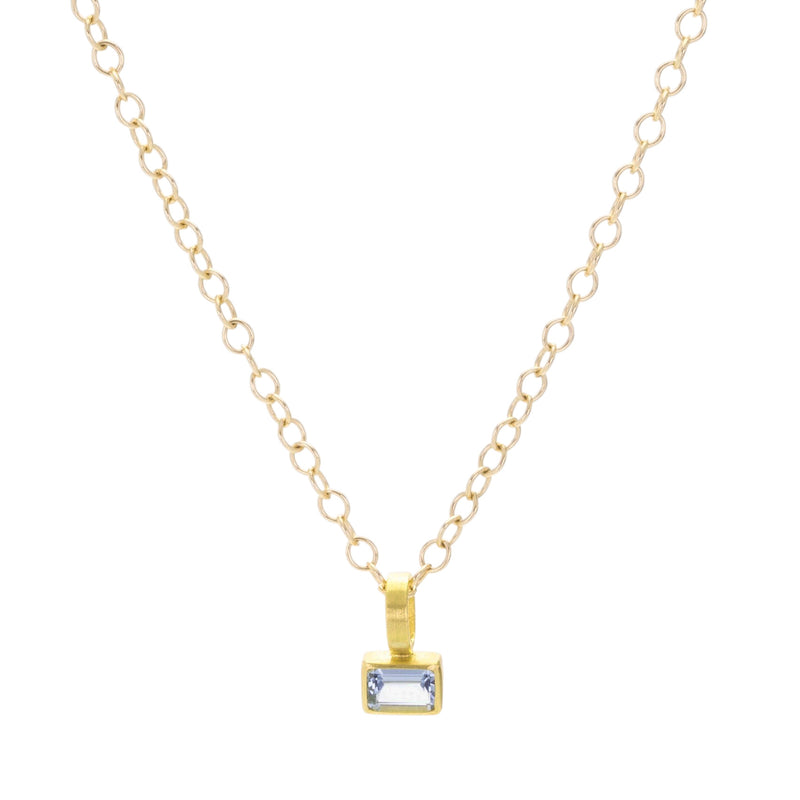Rosanne Pugliese Mini Aquamarine Pendant (Pendant Only) | Quadrum Gallery