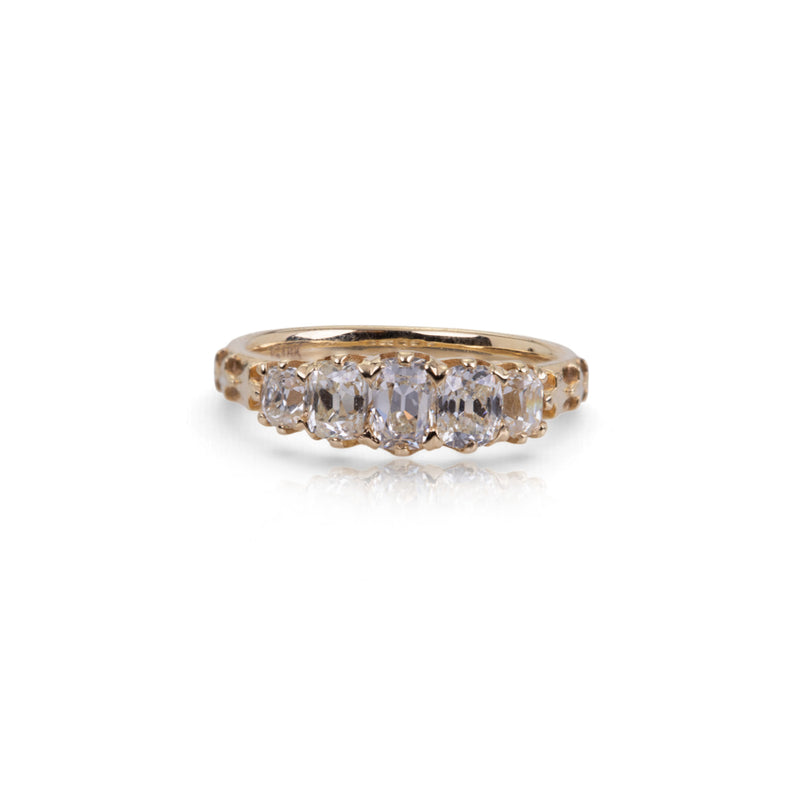Sethi Couture Nadine Old Mine Cut Diamond Band | Quadrum Gallery