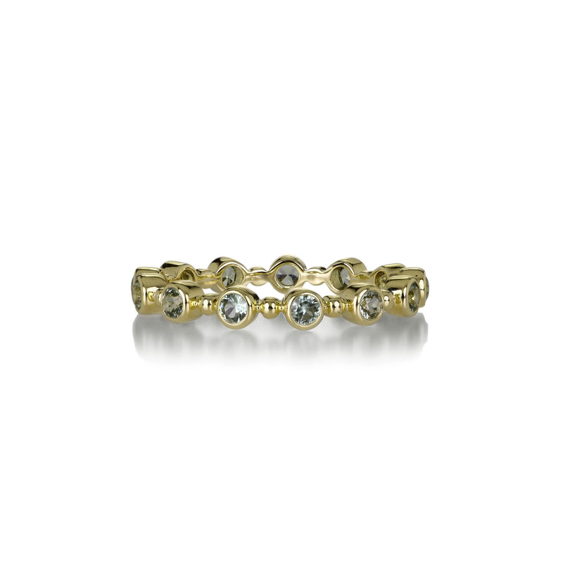 Sethi Couture Petite Bubble Green Sapphire Band | Quadrum Gallery