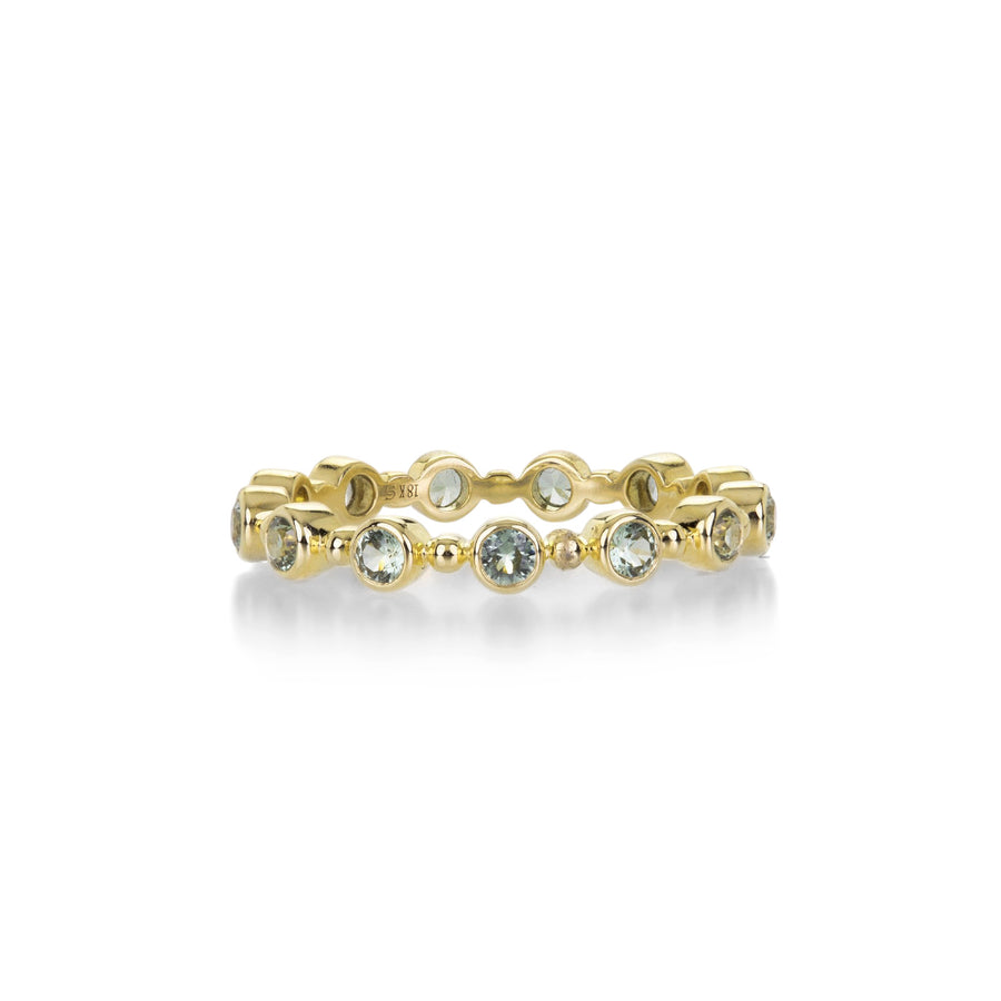 Sethi Couture Petite Bubble Green Sapphire Band | Quadrum Gallery