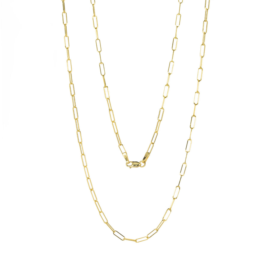 Sethi Couture 14k Medium Paperclip Chain - 16" | Quadrum Gallery