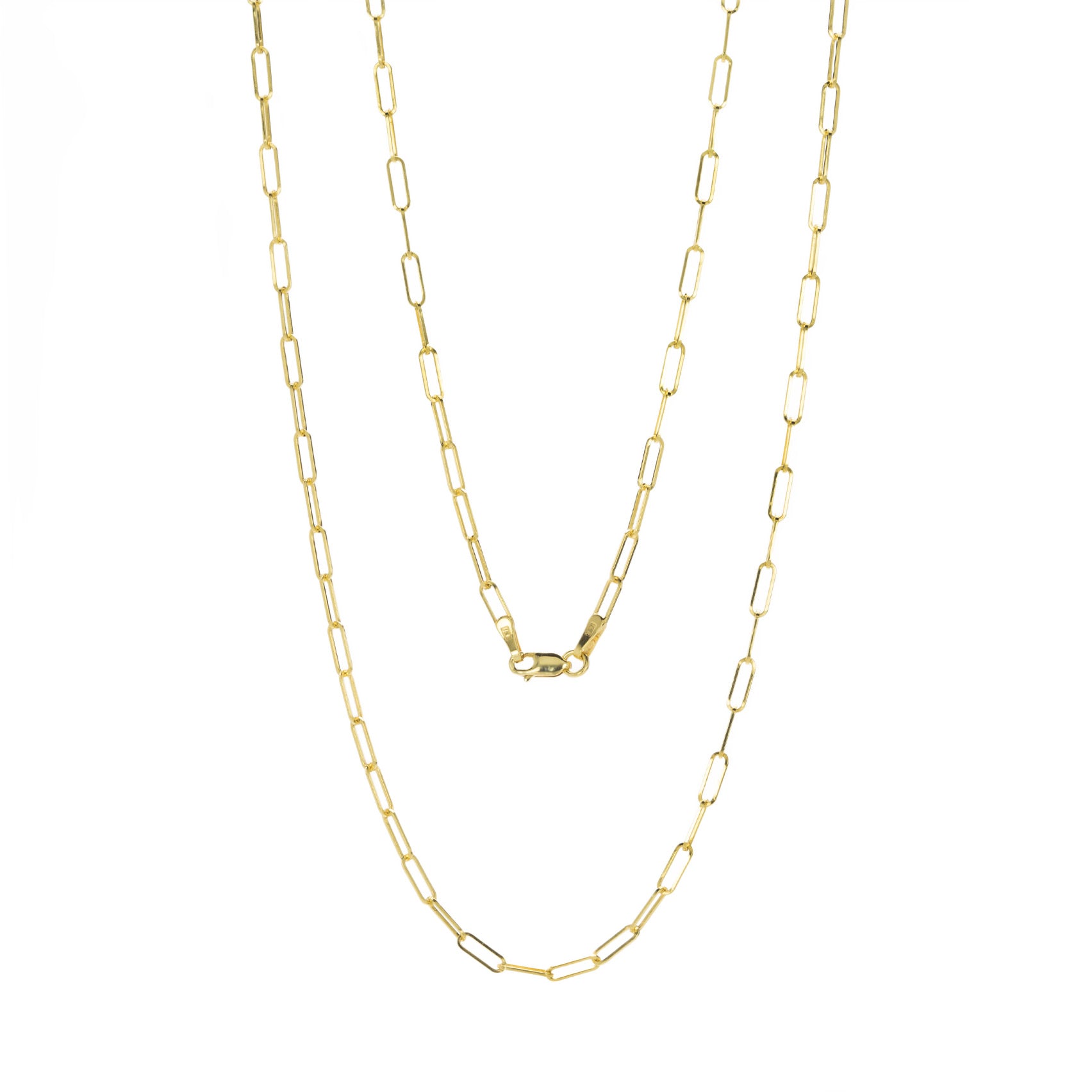 Sethi Couture 14k Medium Paperclip Chain - 16" | Quadrum Gallery