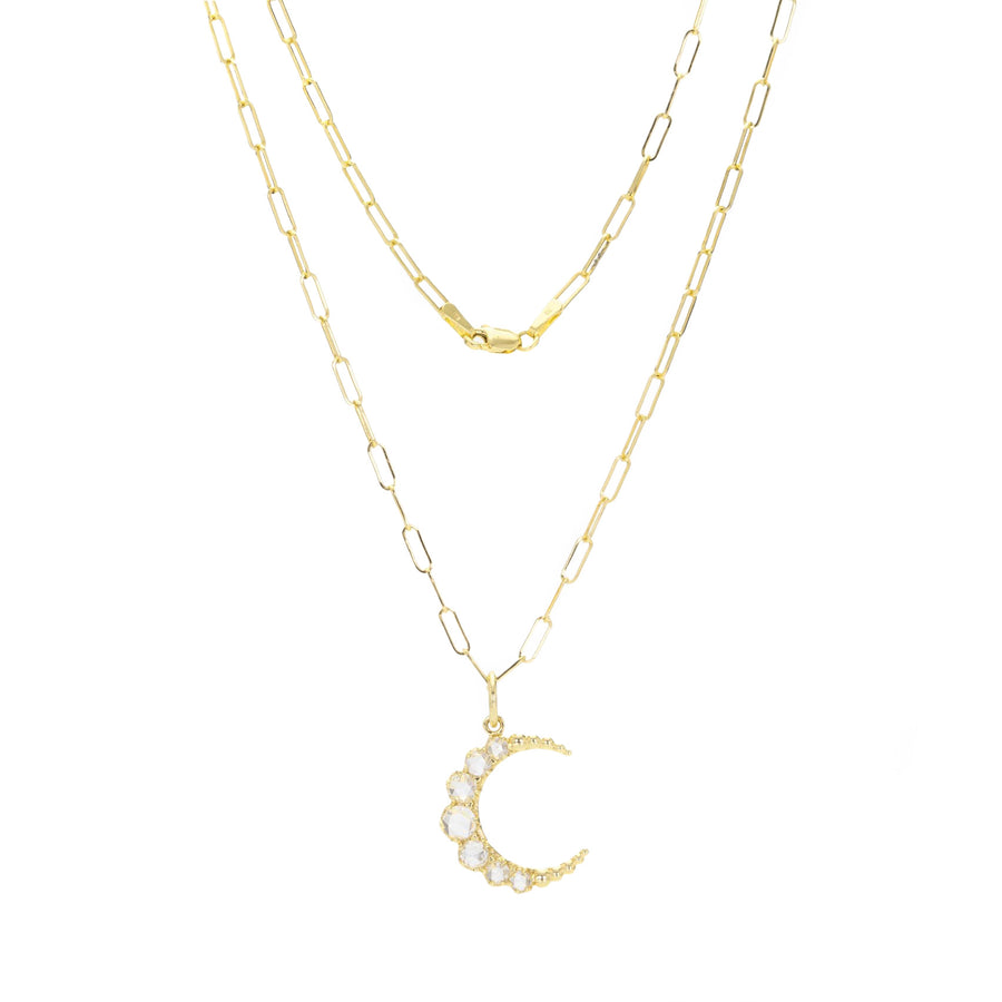 Sethi Couture Large Diamond Crescent Pendant (Pendant Only) | Quadrum Gallery