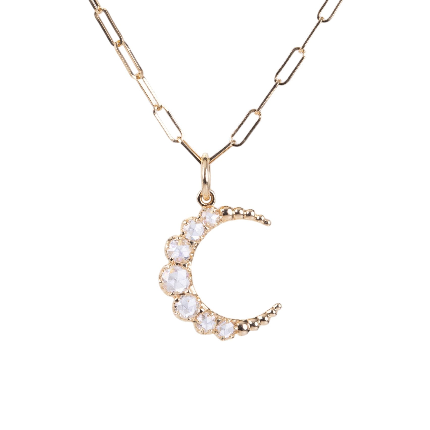Sethi Couture Large Diamond Crescent Pendant (Pendant Only) | Quadrum Gallery