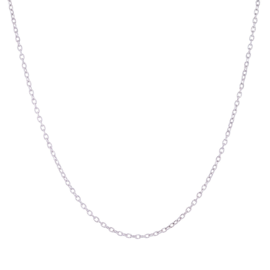 Sethi Couture 14k White Gold Twisted Chain - 16" | Quadrum Gallery