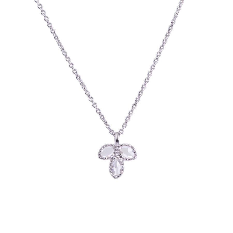 Sethi Couture Lilah Rose Cut Diamond Pendant Necklace | Quadrum Gallery