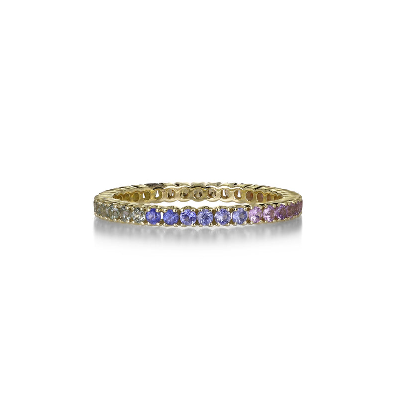 Sethi Couture 18k Rainbow Sapphire Band | Quadrum Gallery