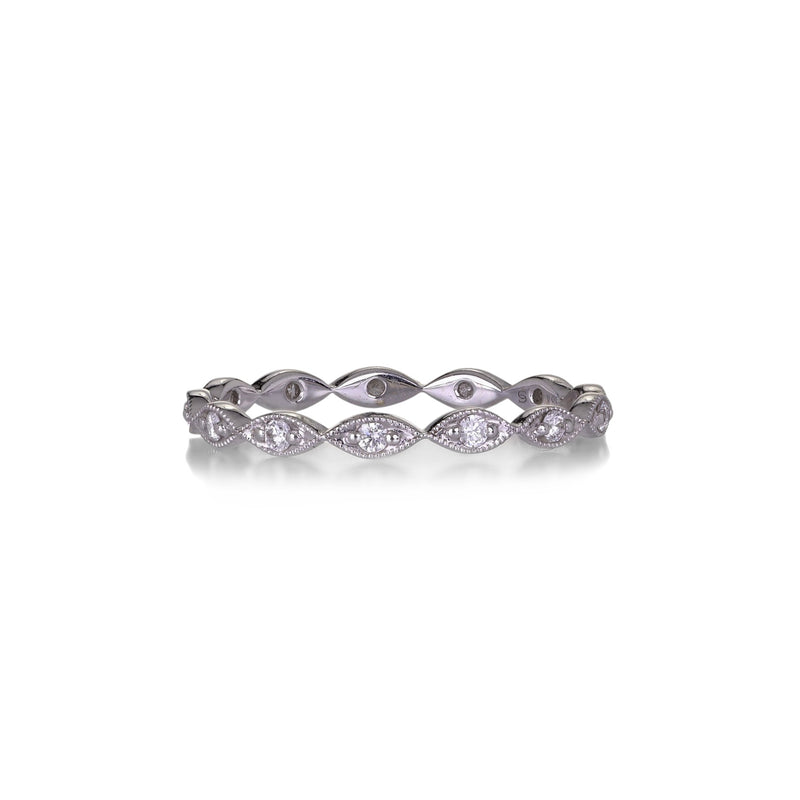 Sethi Couture White Diamond Eleanor Band | Quadrum Gallery