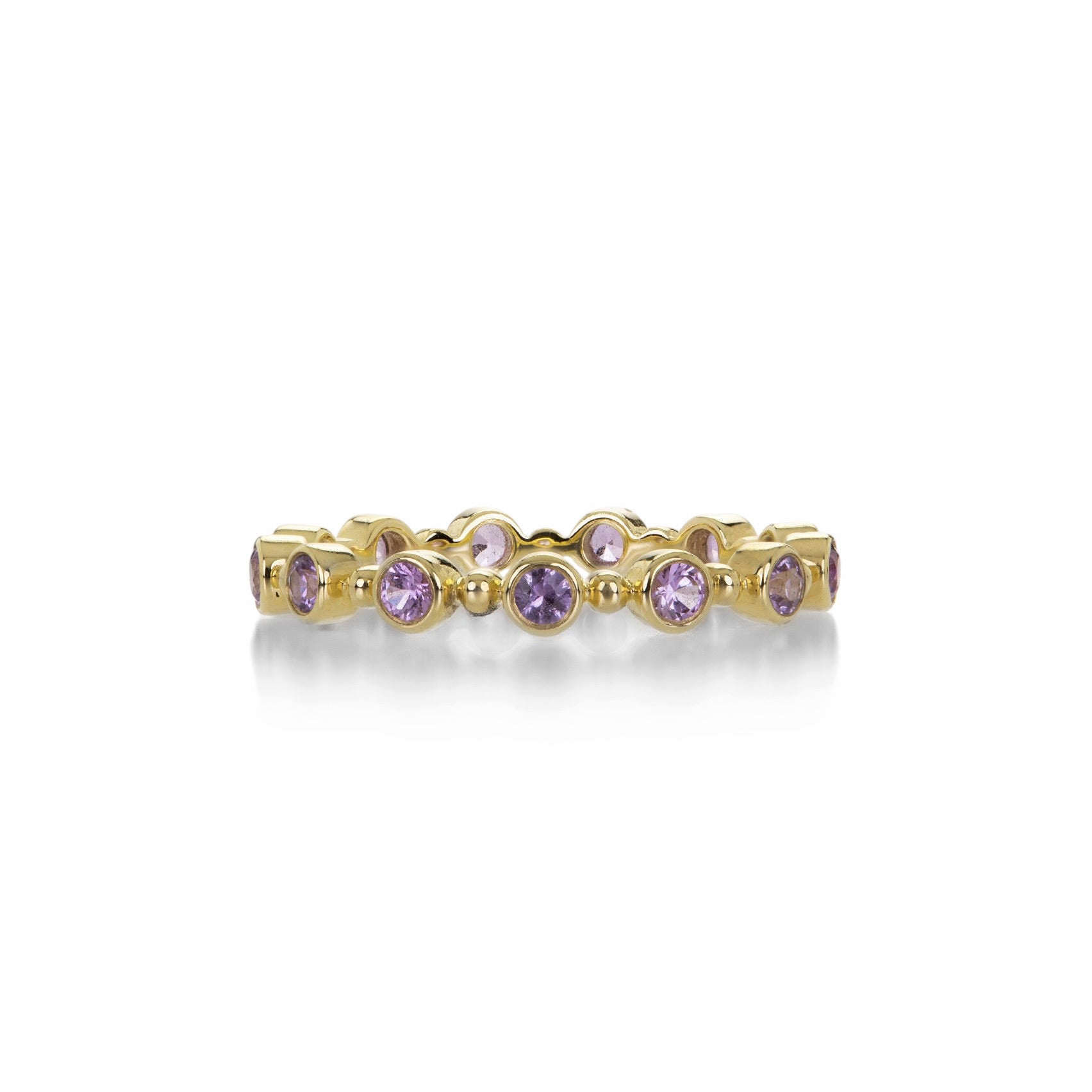 Sethi Couture Purple Sapphire Petite Bubble Band | Quadrum Gallery