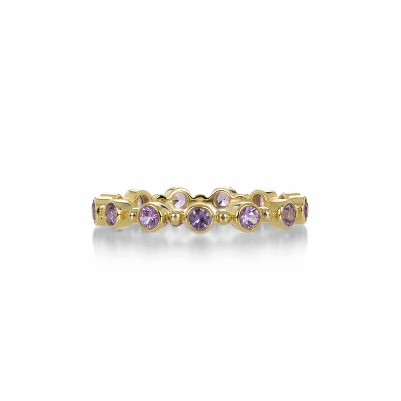 Sethi Couture Purple Sapphire Petite Bubble Band | Quadrum Gallery