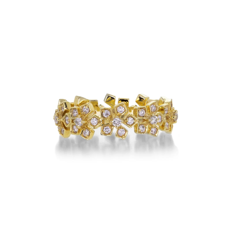 Sethi Couture White Diamond Enchanted Garden Band | Quadrum Gallery