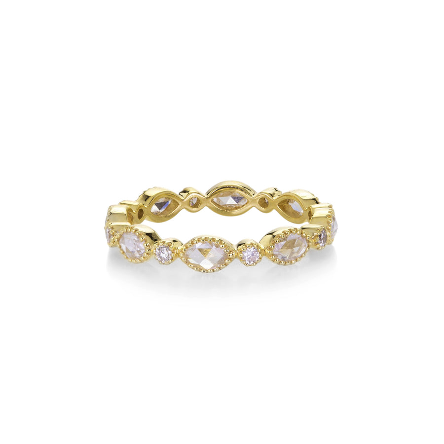 Sethi Couture Fine Vine Rose Cut Diamond Band | Quadrum Gallery